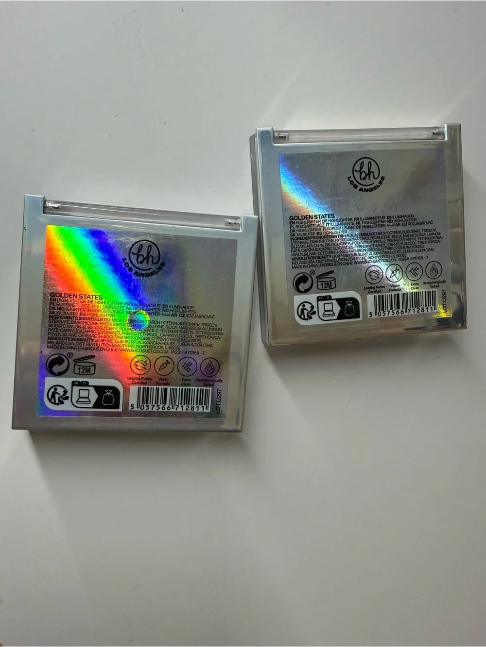 BH Los Angeles Sunflecks Powder Highlighter Golden States 2 PC